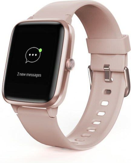 HAMA Fit Watch 5910 Stainless Steel with Heart Rate Monitor (Rose) view 2