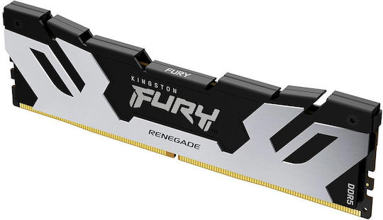 Kingston Fury Renegade Silver DDR5 with Module 1x16GB and Speed 7200 for Desktop KF572C38RS-16