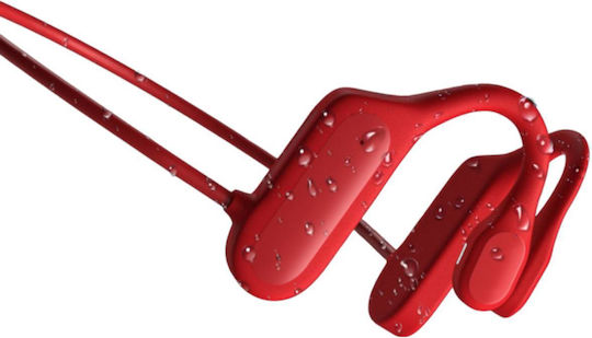 Bolaris Bone Conduction Bluetooth Handsfree Earphones Red view 2