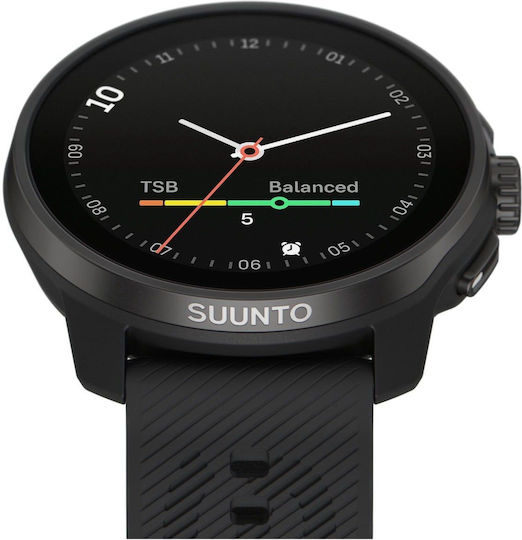 Suunto Race S Stainless Steel 45mm Waterproof Smartwatch with Heart Rate Monitor (Black) view 7