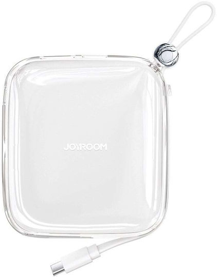 Joyroom Jelly Series JR-L002 Power Bank 10000mAh 22.5W with USB-C Port White