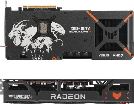 Asus Radeon RX 9070 XT 16GB GDDR6 COD BO7 Special Edition Graphics Card 90YV0L76-M0NM00 vue 3