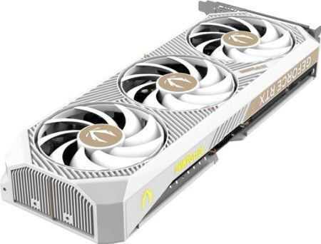 Zotac GeForce RTX 5070 12GB GDDR7 AMP White Edition Graphics Card view 2