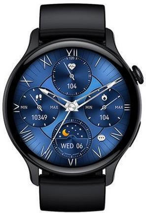 XO J6 Smartwatch with Heart Rate Monitor (Black) view 3