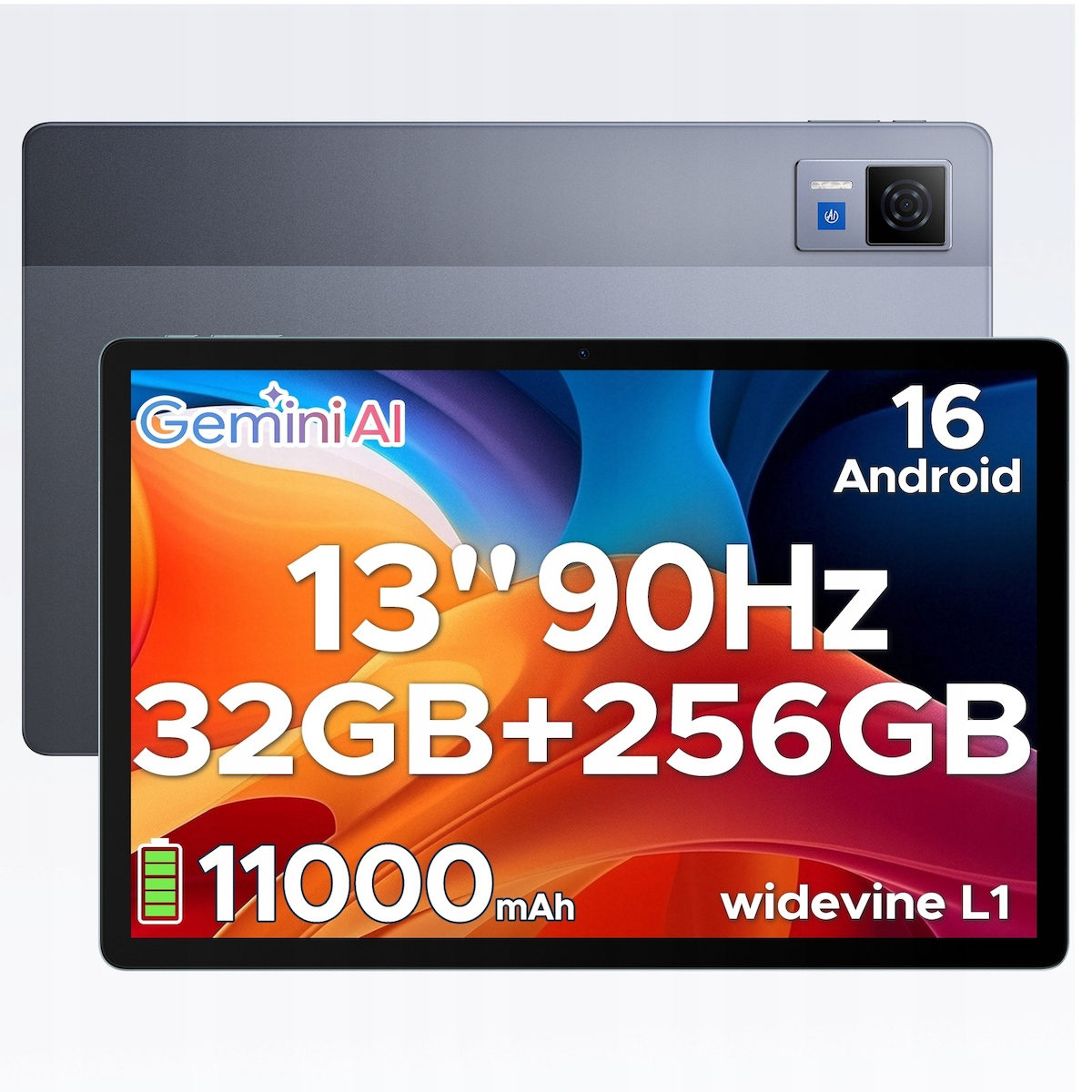 Doogee U13 13" Tablet (6GB/256GB) Grey