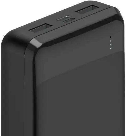 HAMA Eco Power 20 20000mAh 13W with 2 USB-A Ports and USB-C Port Black view 2