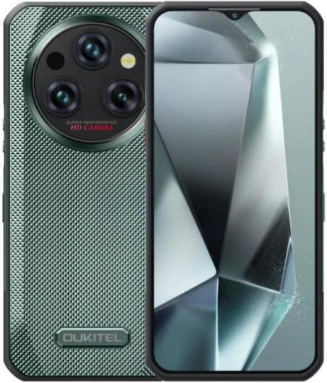 Oukitel WP35 S Dual SIM (6GB/256GB) Resistant Smartphone Green view 1