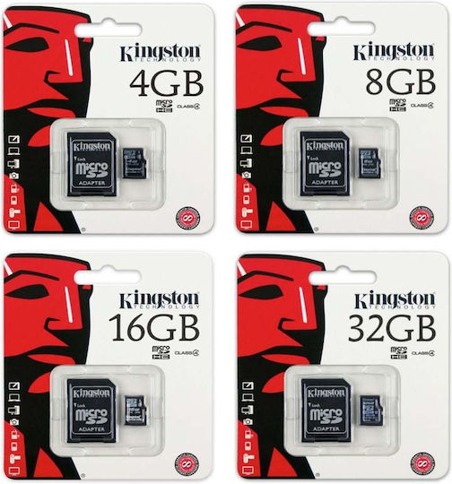 Kingston microSDHC 8GB Class 10 High Speed with Adapter view 2
