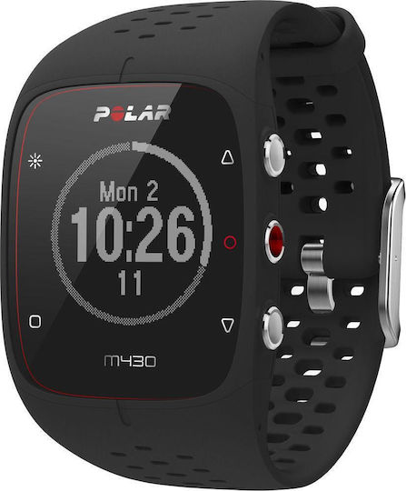 Polar M430 HR 40mm Waterproof Smartwatch with Heart Rate Monitor (Black) view 3