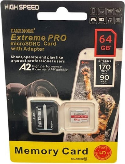 Takemore microSDHC Class 10 view 1