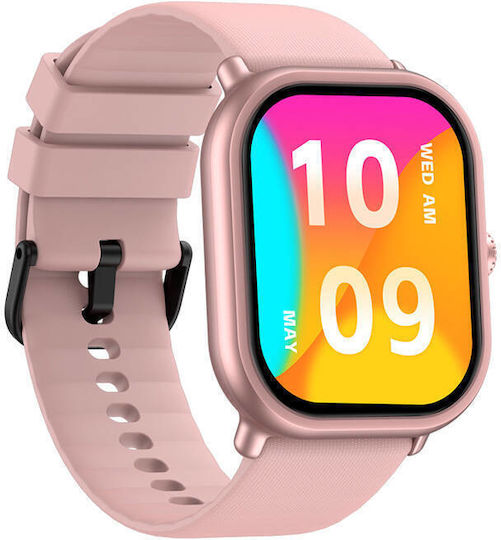 Zeblaze GTS 3 Pro Smartwatch with Heart Rate Monitor (Pink) view 4