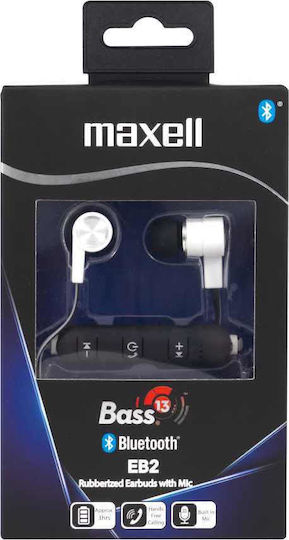 Maxell B13-EB2 In-ear Bluetooth Handsfree Earphones White view 3