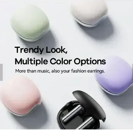 Remax W8N In-ear Bluetooth Handsfree Earphones with Charging Case Purple view 4