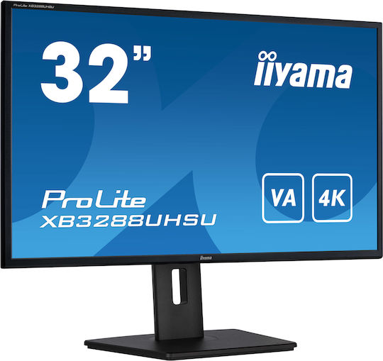 Iiyama ProLite XB3288UHSU-B5 VA HDR Monitor 31.5" 4K 3840x2160 with Response Time 3ms GTG view 2