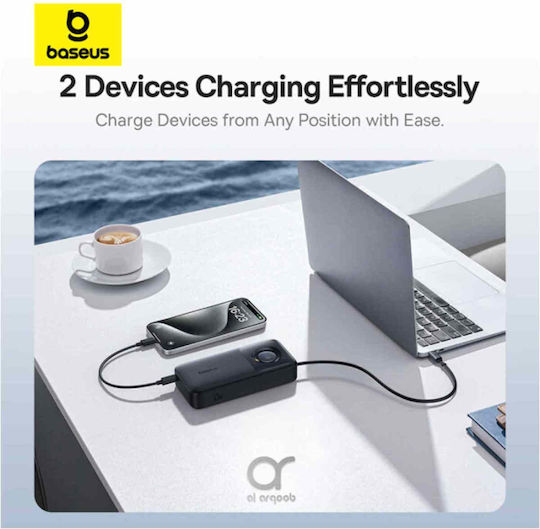 Baseus Free2Pull Power Bank 20000mAh 65W with USB-C Port Black view 6