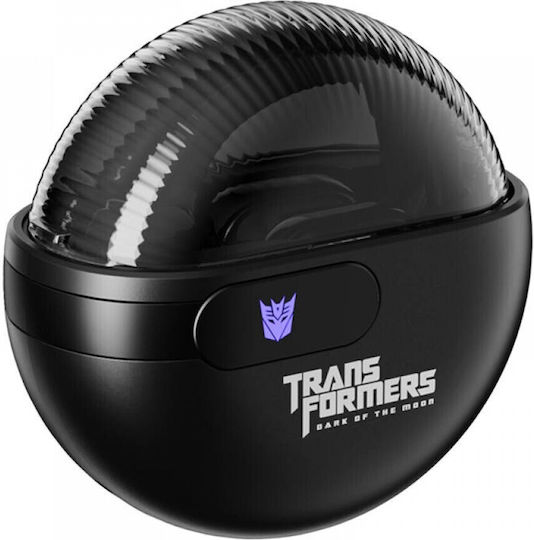 The Transformers TF-T09 In-ear Bluetooth Handsfree Earphones with Charging Case Black view 1
