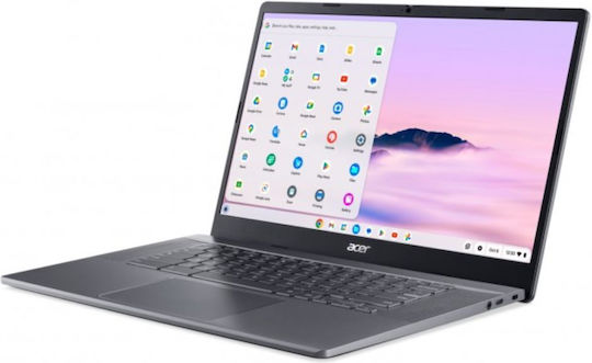 Acer Chromebook Plus CB515-2H-55JL 15.6" IPS FHD (i5-1235U/8GB/512GB SSD/Chrome OS) Steel Gray (US Keyboard) vista 3
