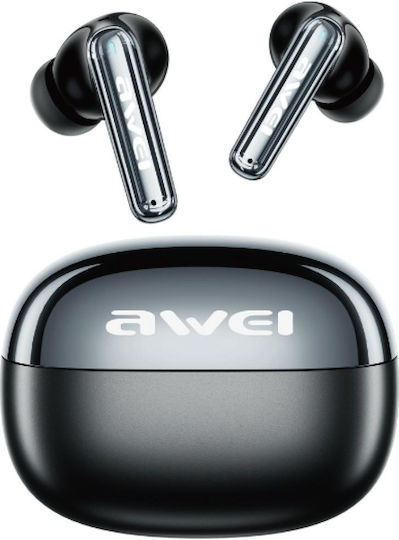 Awei T92 ANC Pro In-ear Bluetooth Handsfree Earphones with Charging Case Black vista 2