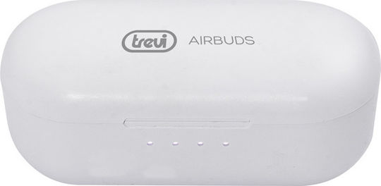 Trevi HMP 12E07 Mini Air In-ear Bluetooth Handsfree Earphones with Charging Case White view 3