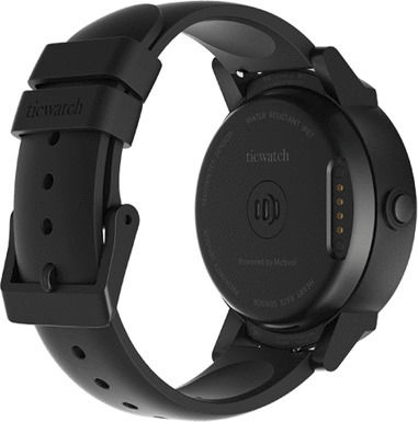 Ticwatch E 45mm Smartwatch with Heart Rate Monitor (Black) view 5