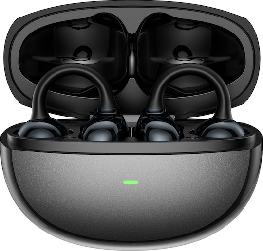 Wiwu Ai306 Open Ear Bluetooth Handsfree Headphones with Charging Case Black vista 4