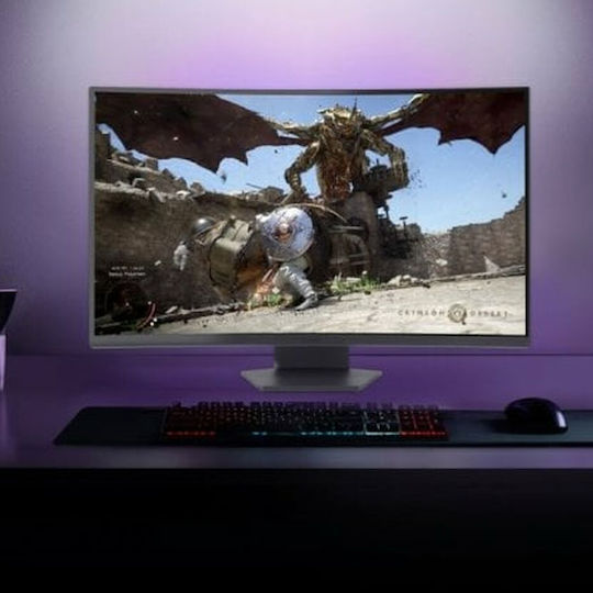 LG 32GS60QC-B VA HDR Curved Monitor 32" QHD 2560x1440 180Hz with Response Time 1ms GTG vista 7