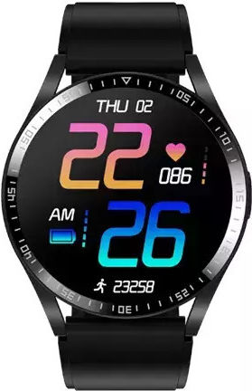Denver SWC-372 Smartwatch with Heart Rate Monitor (Black) view 2