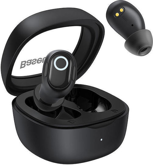 Baseus Bowie WM02 In-ear Bluetooth Handsfree Earphones with Charging Case Black view 2