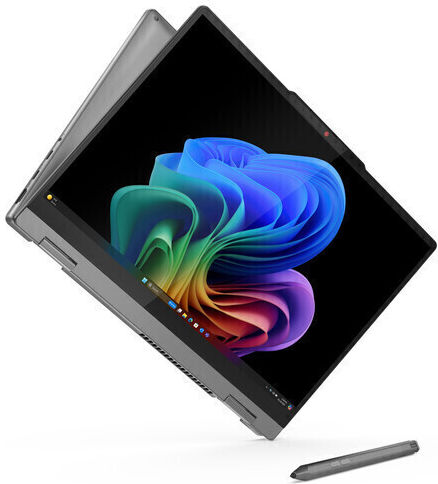 Lenovo IdeaPad 5 2-in-1 14Q8X9 14" OLED FHD+ Touchscreen (Snapdragon-X Plus X1P-42-100/16GB/1TB SSD/W11 Home) Luna Grey (GR Keyboard) view 4