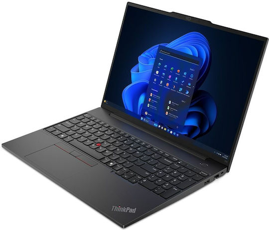 Lenovo ThinkPad E16 Gen 2 (AMD) 16" IPS FHD+ (Ryzen 5-7535HS/16GB/512GB SSD/W11 Pro) (US Keyboard) view 2
