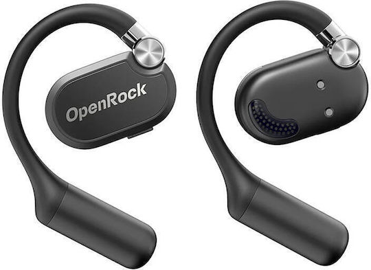 OneOdio OpenRock X Open Ear Bluetooth Handsfree Earphones with Sweat Resistance and Charging Case Black view 4