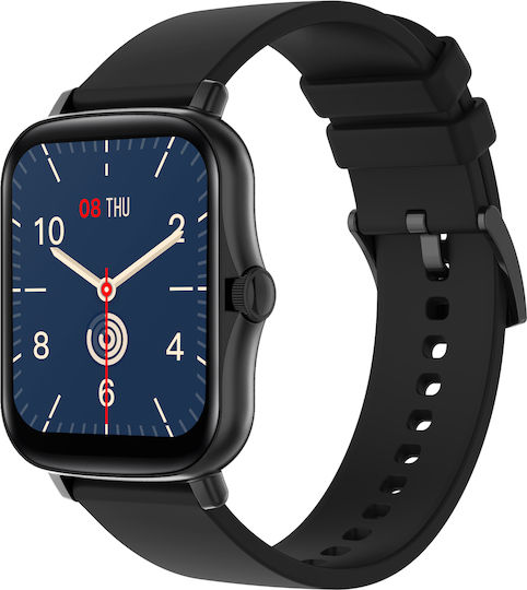 Fontastic FontaFit 360CH Smartwatch with Heart Rate Monitor (Sena Black) view 4