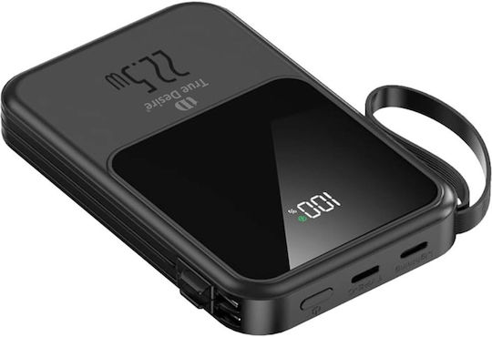 DX146S Power Bank 10000mAh 22.5W with USB-C Port Black