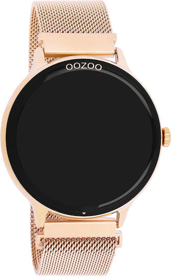 Oozoo Q00138 45mm Smartwatch with Heart Rate Monitor (Rose Gold) view 8