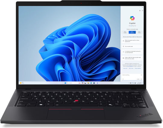 Lenovo ThinkPad T14 Gen 5 (Intel) 14" IPS FHD+ (Ultra 7-155U/16GB/512GB SSD/W11 Pro) 3YRS Premier Support + CO2 Offset (US Keyboard)
