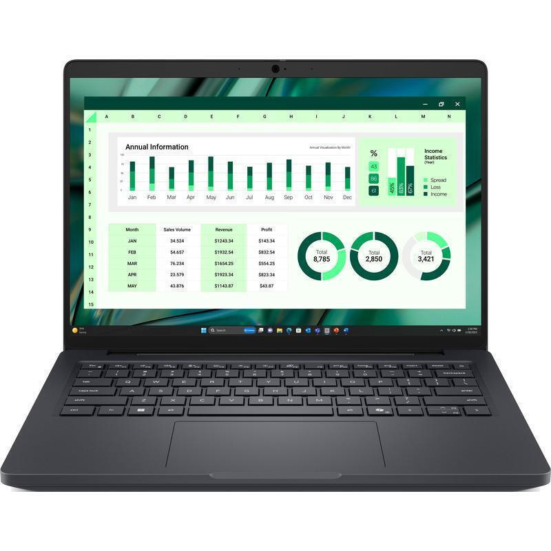 Dell Pro Max 14 14" IPS (Ryzen AI PRO 300 Series-7 350/16GB/512GB SSD/W11 Pro) (US Keyboard) vue 2