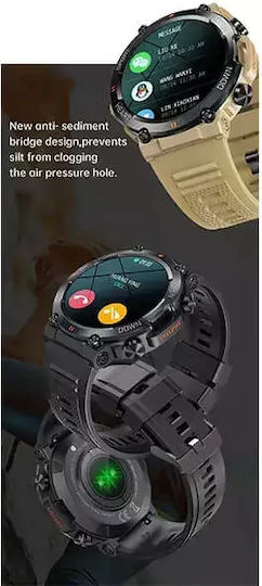Bakeey K76 Pro Khaki Smartwatch (Khaki) view 6