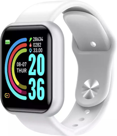 Clever CleverWatch V2 with Heart Rate Monitor (White) view 3