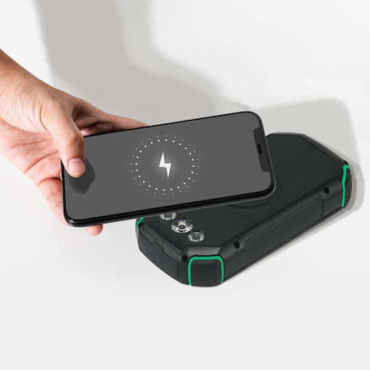 V-TAC Solar Power Bank 30000mAh 10W with USB-A Port and USB-C Port Black vue 5