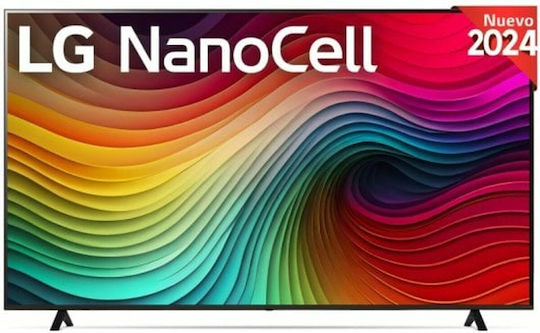 LG Smart Television 75" 4K UHD LED 75NANO82T6B HDR (2024) view 4