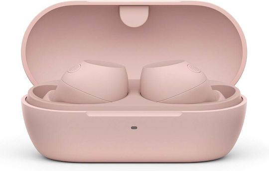 Sony WF-C710N In-ear Bluetooth Handsfree Earphones with Sweat Resistance and Charging Case Pink vue 3
