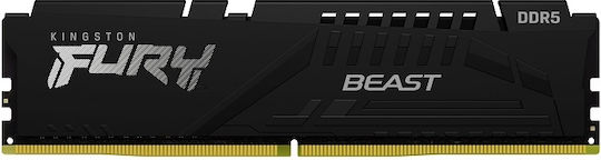 Kingston Fury Beast DDR5 32GB RAM with 2x16GB Modules and Speed 5600 for Desktop KF556C40BBK2-32 view 2
