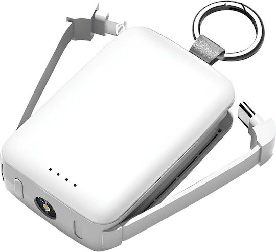 Jaym Power Bank 4000mAh White view 2