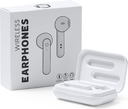 Stamina Ferry EP3305 In-ear Bluetooth Handsfree Earphones with Charging Case White view 5