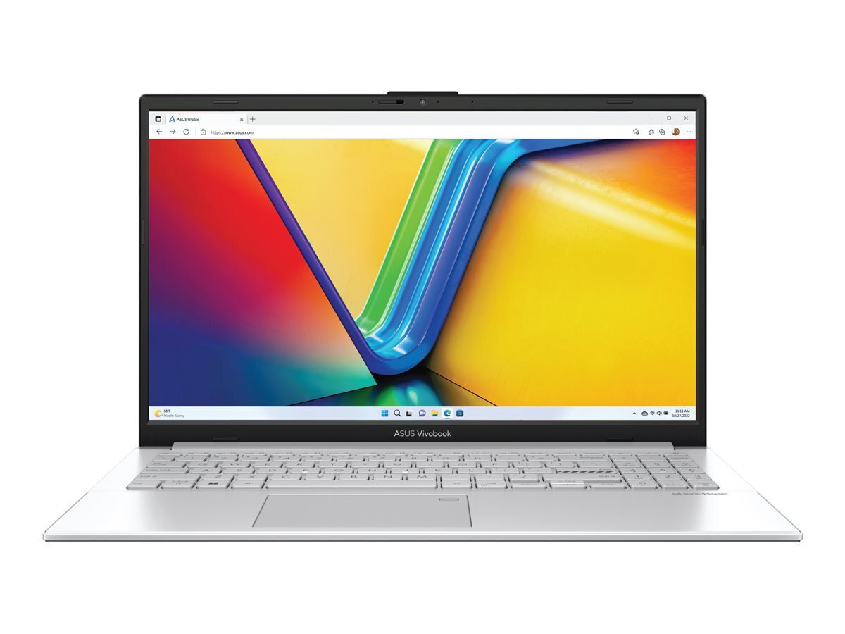 Asus Vivobook Series E1504Fa -BQ2077W 15.6" FHD (Ryzen 3-7320U/8GB/512GB SSD/W11 Home) Cool Silver (UK Keyboard)