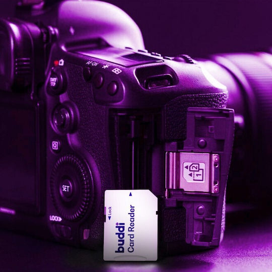 Buddi SDXC 256GB U1 A1 with Adapter view 3
