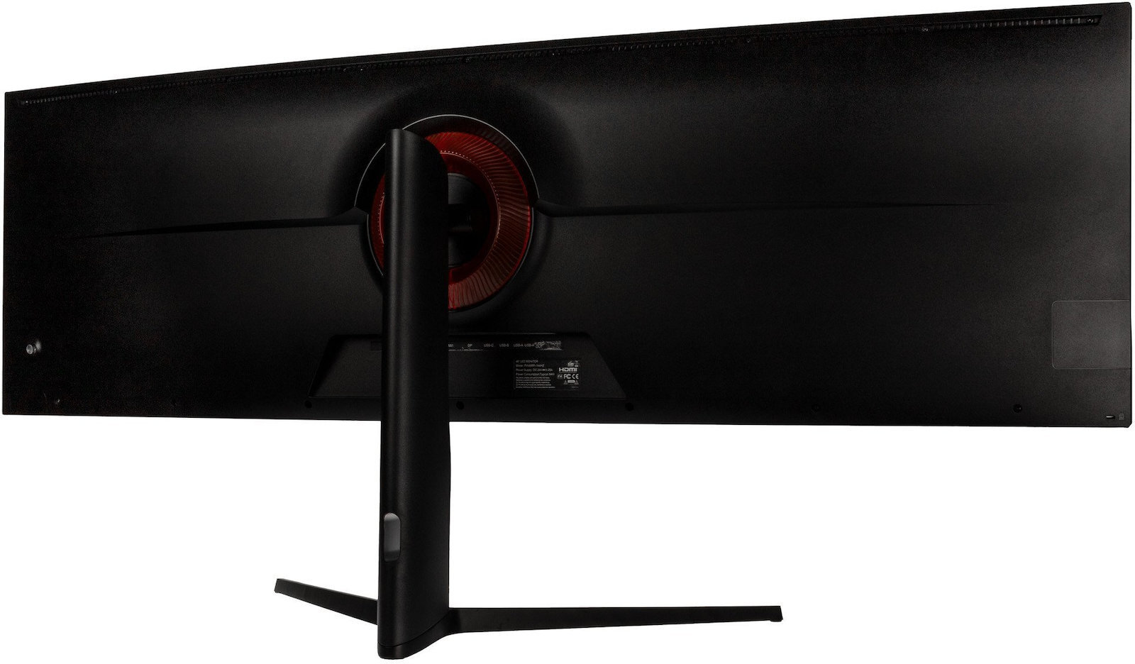 Nitro Concepts Ultrawide IPS HDR Curved Gaming Monitor 49" 5120x1440 144Hz with Response Time 1ms GTG view 2