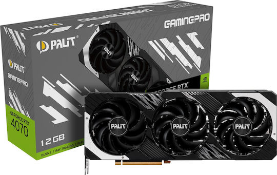 Palit GeForce RTX 4070 12GB GDDR6X GamingPro Graphics Card