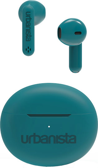 Urbanista Austin Earbud Bluetooth Handsfree Earphones with Sweat Resistance and Charging Case Lake Green view 5