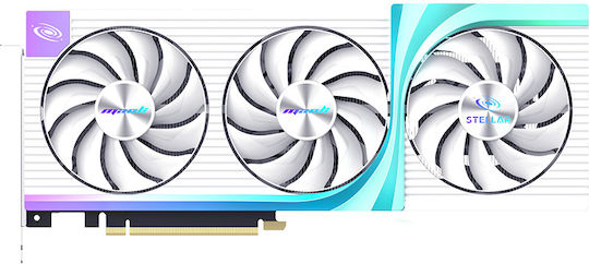 Manli GeForce RTX 5070 12GB GDDR7 Stellar OC Graphics Card view 2